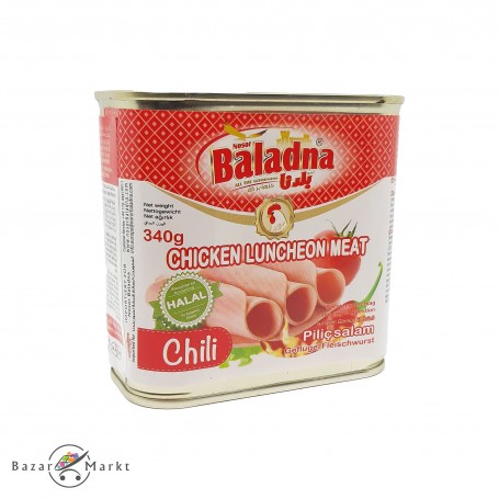 Huhn Luncheon Fleisch HOT & Spicy Baladna 340Gr