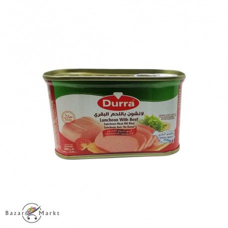 Luncheon Fleisch Rindfleisch Durra 200Gr