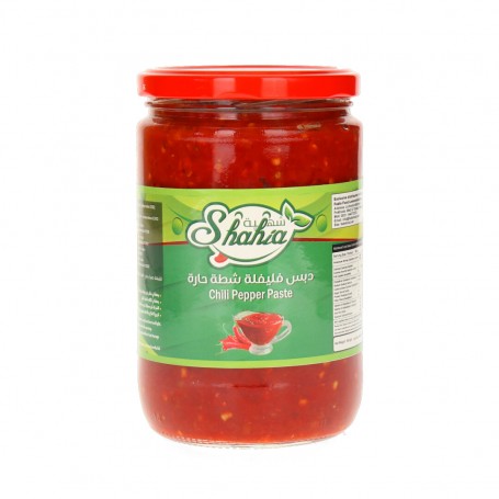 scharf Zerkleinerte rote Paprika Shahia 660Gr