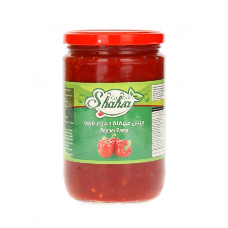 Zerkleinerte rote Paprika Shahia 660Gr