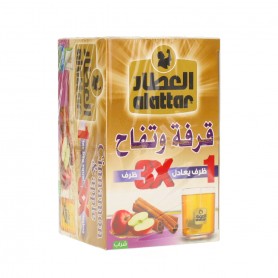زهورات بالقرفة والتفاح العطار 12ظرف