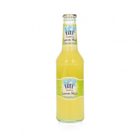 Lemon and mint flavored sparkling juice Ice Free 275ml