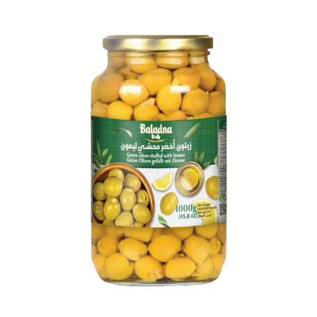 Oliven gefüllt Zitrone Baladna 1000Gr