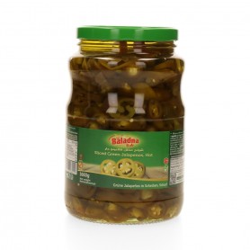 Pepper Pickled Green Jalapenos   Baladna 1300 Gr