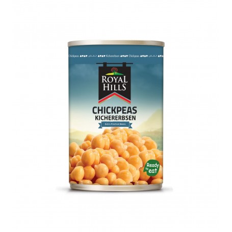 Gekochte kichererbsen  Royal HiLLS400Gr