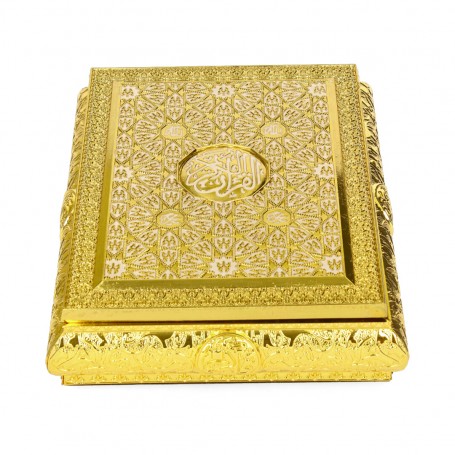 Qur'an Storage Box with Metal Stand.