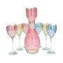 Tall Juice Glass Set with Jug.