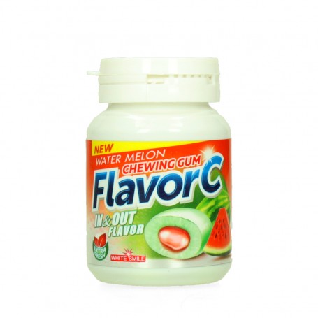 Kaugummi Wassermelonegeschmack Flavor C 60Gr
