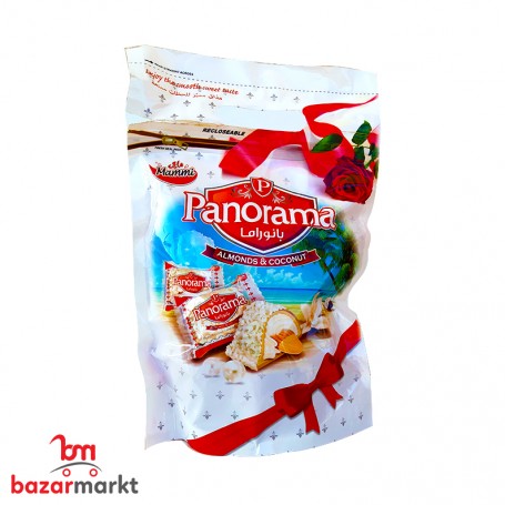 Weaver Mit Milch und Kokos bedeckt Panorama  400Gr