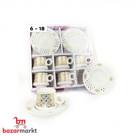 Arabic Coffee Cups 6 Piece