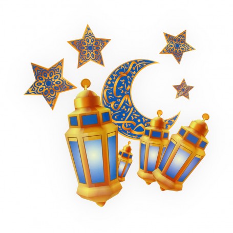 Ramadan-Dekor 9st