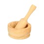 Mörser und Stüßel aus Holz