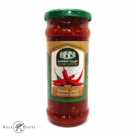 Zerkleinerte rote Paprika Shami Haus 375Gr