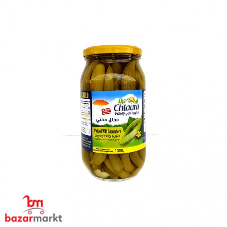 Eingelegte wildGurken VALLY CHTOURA 100Gr