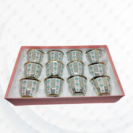 Arabic Coffee Cups Biger 12 Piece