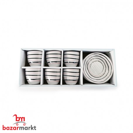 Arabic Coffee Cups 6 Piece