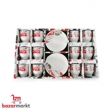 Arabic Coffee Cups 12 Piece