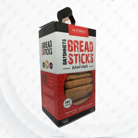 Bread Sticks Alforno with Anise 400Gr