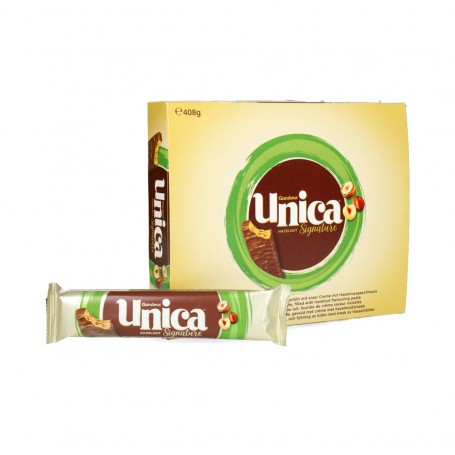 Wafers Coated with Hazelnut UNICA Gandour  12 pieces