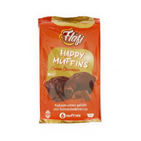 مفن بالشوكولا فلافي 6 قطع