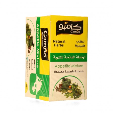 Appetite Mixture herbs Campo 20 bags