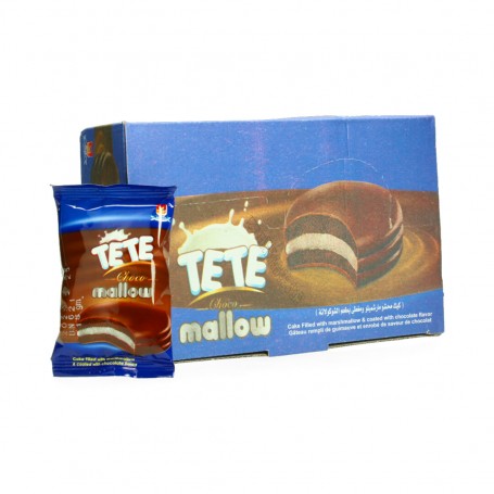 Schokoladen-Marshmallow-Kuchen TETE 12 Stück