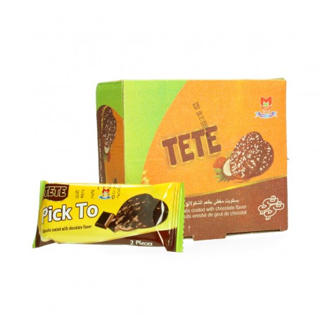 TETE Kekse in Schokolade getaucht 12 Stück
