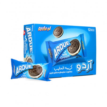 Cocoa sandwich biscuits Ardue Lu mario 12 St