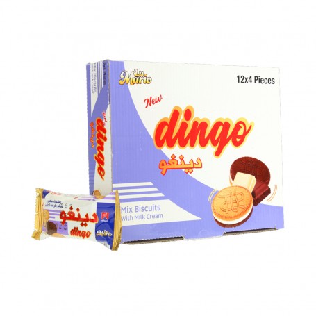 Keksen mix Mit Milchcreme  Dingo 12stück