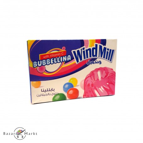 Gelatin Dessert Bubbellina WindMill 85Gr