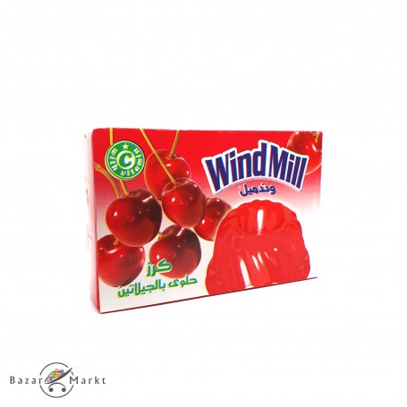 Gelatin Dessert Kirsche WindMill 85Gr