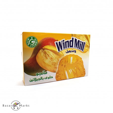 Gelatin Dessert Mango WindMill 85Gr
