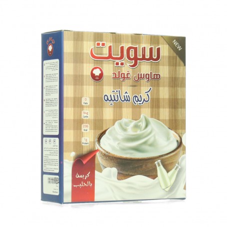 whipped cream vanilla Sweet 100gr