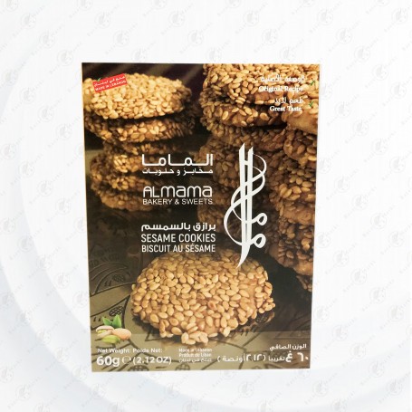 Sesame biscuits Almama 60Gr