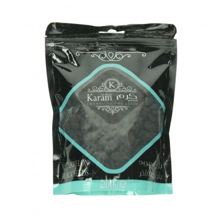 Schwarze Wassermelonenkerne Karam Alsham 200Gr