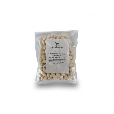 Mandeln mit Zucker  Extra 500Gr