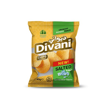 Divani Chips - Salted  40Gr