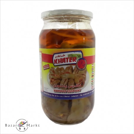 Gefüllte Eierpflanze / Mackdous Khater 900Gr