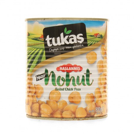 Cocked Chickpeas Tokas 800Gr
