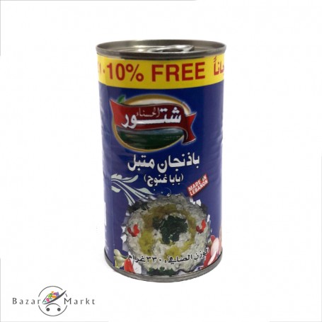 Auberginen dip (baba ganoush) Alhasnaa Chtour430 Gr