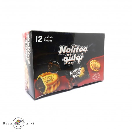 معمول بالشوكولا الفاخرة نوليتو 12 قطعة