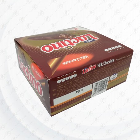 بسكوت ويفر بالشوكولا لاكتينو 12 قطعة