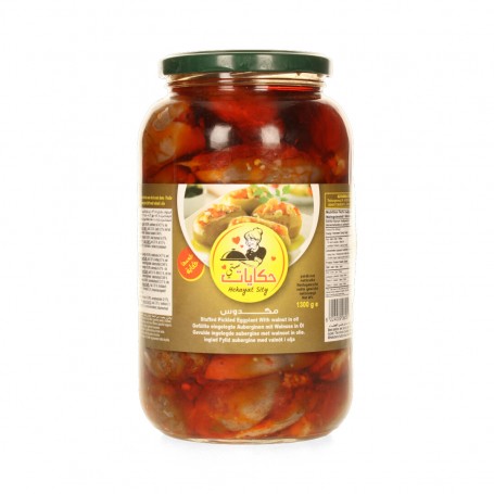 Stuffed Egg-Plant / Mackdous Hekayat 1300Gr
