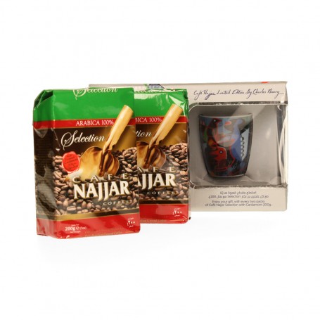Kaffee mit Kardamom  Najjar 400Gr