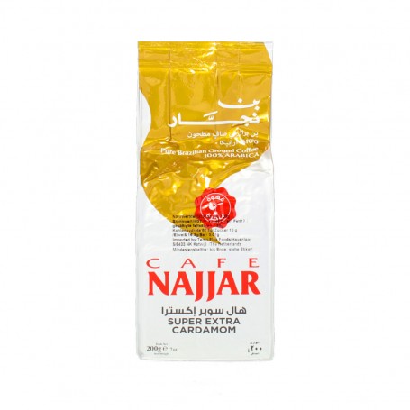 Arabic with exrta  Cardamom Najjar 200Gr