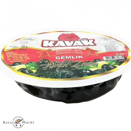 Schwarze Oliven KAVAK 700Gr