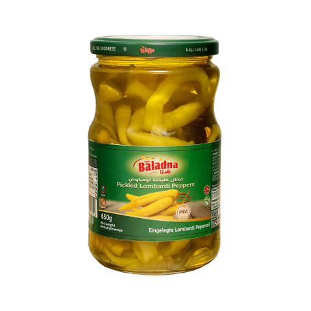 Pepper Pickled Lombardi Baladna 660Gr