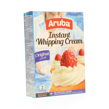 whipped cream vanilla Arruba 80 gr