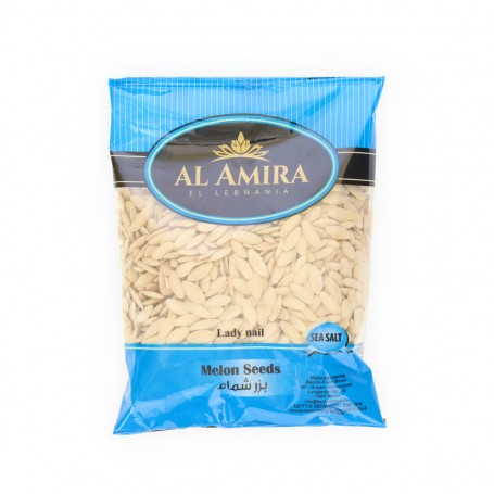 roasted and salted melon seeds AL Amira 300Gr