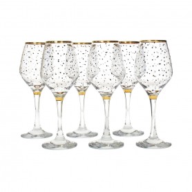 6 Dream juice glasses with handles